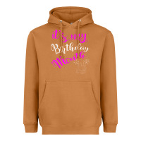 Meerkat it's my birthday month party Heavyweight Hoodie - linhVisuals