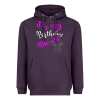 Plum it's my birthday month party Heavyweight Hoodie - linhVisuals