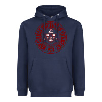 Navy Rose-Hulman Institute of Technology Heavyweight Hoodie - linhVisuals