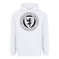 White St. Olaf College Heavyweight Hoodie - linhVisuals