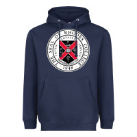 Navy Rhodes College Heavyweight Hoodie - linhVisuals