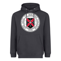 Smoke Rhodes College Heavyweight Hoodie - linhVisuals