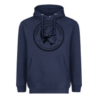 Navy Sarah Lawrence College Heavyweight Hoodie - linhVisuals