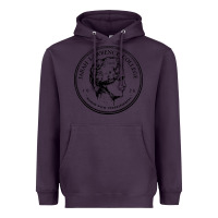 Plum Sarah Lawrence College Heavyweight Hoodie - linhVisuals