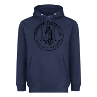 Navy Smith College Heavyweight Hoodie - linhVisuals