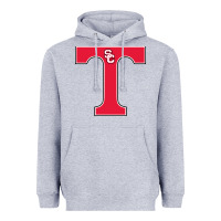 Heather Grey san clemente high school Heavyweight Hoodie - linhVisuals