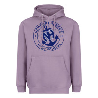 Lavender newport harbor high school Heavyweight Hoodie - linhVisuals
