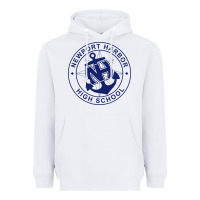 White newport harbor high school Heavyweight Hoodie - linhVisuals