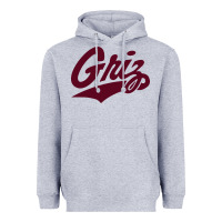 Heather Grey montana griz basketball Heavyweight Hoodie - linhVisuals