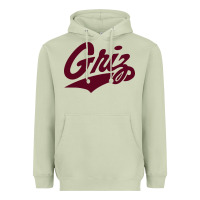 Matcha montana griz basketball Heavyweight Hoodie - linhVisuals