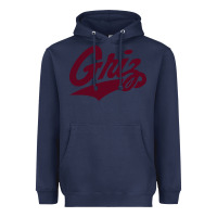 Navy montana griz basketball Heavyweight Hoodie - linhVisuals