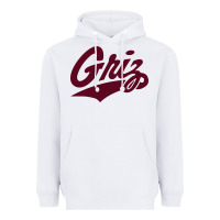 White montana griz basketball Heavyweight Hoodie - linhVisuals