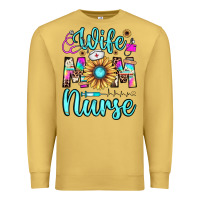 Wife Mom Nurse Premium Sweatshirt | Teevron