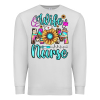 Dove Grey wife mom nurse Premium Sweatshirt - JahusDesignShop
