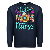 Navy wife mom nurse Premium Sweatshirt - JahusDesignShop