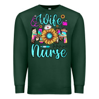 Sports Green wife mom nurse Premium Sweatshirt - JahusDesignShop