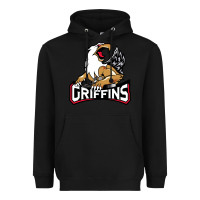 Black #the griffins grand rapids Heavyweight Hoodie - linhVisuals
