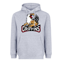Heather Grey #the griffins grand rapids Heavyweight Hoodie - linhVisuals