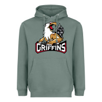 Sage #the griffins grand rapids Heavyweight Hoodie - linhVisuals