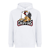 White #the griffins grand rapids Heavyweight Hoodie - linhVisuals