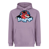 Lavender #the icehogs rockford Heavyweight Hoodie - linhVisuals