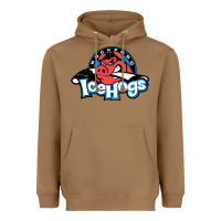 Toasted Coconut #the icehogs rockford Heavyweight Hoodie - linhVisuals