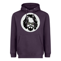 Plum big lebowski Heavyweight Hoodie - linhVisuals