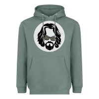 Sage big lebowski Heavyweight Hoodie - linhVisuals