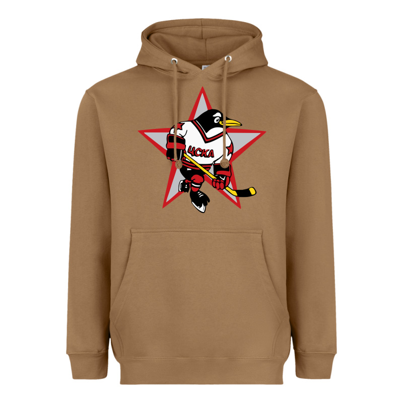 Red Penguin 1990's Russian Heavyweight Hoodie by linhVisuals | Teevron