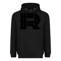 Black the rocket laval Heavyweight Hoodie - linhVisuals