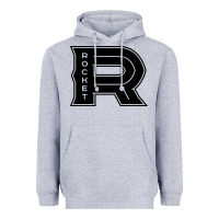 Heather Grey the rocket laval Heavyweight Hoodie - linhVisuals