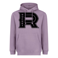 Lavender the rocket laval Heavyweight Hoodie - linhVisuals