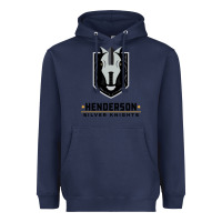Navy #the silver knight henderson Heavyweight Hoodie - linhVisuals