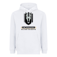 White #the silver knight henderson Heavyweight Hoodie - linhVisuals