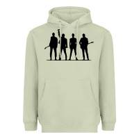 Matcha u2 silhouette the joshua tree tour poster Heavyweight Hoodie - linhVisuals