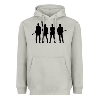 Moon Dust u2 silhouette the joshua tree tour poster Heavyweight Hoodie - linhVisuals