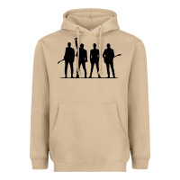 Mushroom u2 silhouette the joshua tree tour poster Heavyweight Hoodie - linhVisuals