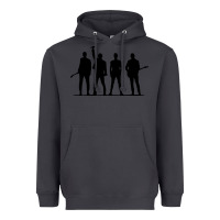 Smoke u2 silhouette the joshua tree tour poster Heavyweight Hoodie - linhVisuals