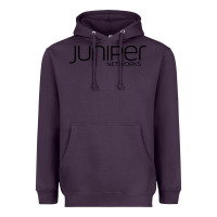 Plum juniper networks Heavyweight Hoodie - linhVisuals