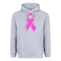 Heather Grey breast cancer t  shirt breast cancer care pink ribbon    breast cancer Heavyweight Hoodie - linhVisuals