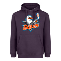 Plum the-san-diego-gulls-pen Heavyweight Hoodie - linhVisuals