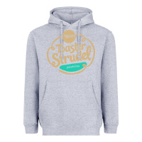 Heather Grey toaster strudel pastry Heavyweight Hoodie - linhVisuals