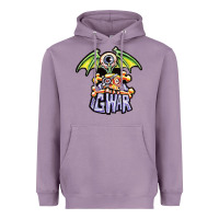 Lavender monster gwar movie Heavyweight Hoodie - linhVisuals