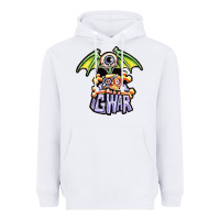 White monster gwar movie Heavyweight Hoodie - linhVisuals