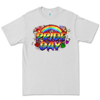 Dove Grey Pride day Premium Tee - CowGirlArtShop