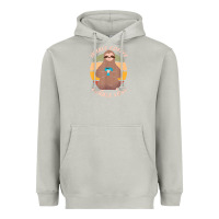 Moon Dust inhale coffee exhale love sloth namaste yoga lover Heavyweight Hoodie - linhVisuals