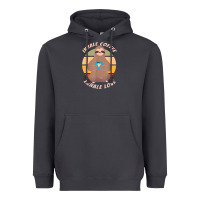 Smoke inhale coffee exhale love sloth namaste yoga lover Heavyweight Hoodie - linhVisuals