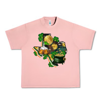 Salmon texas map st patricks day Urban Heavy Tee - FaDigitalArtStudio