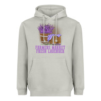Moon Dust Farmers Market Fresh Lavender Heavyweight Hoodie - linhVisuals