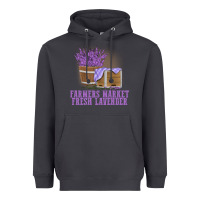 Smoke Farmers Market Fresh Lavender Heavyweight Hoodie - linhVisuals